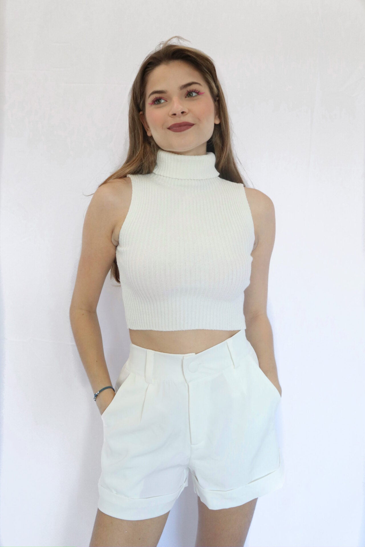 Short Dália Off White