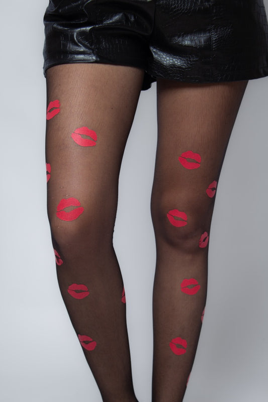 Meia calça beijinhos She