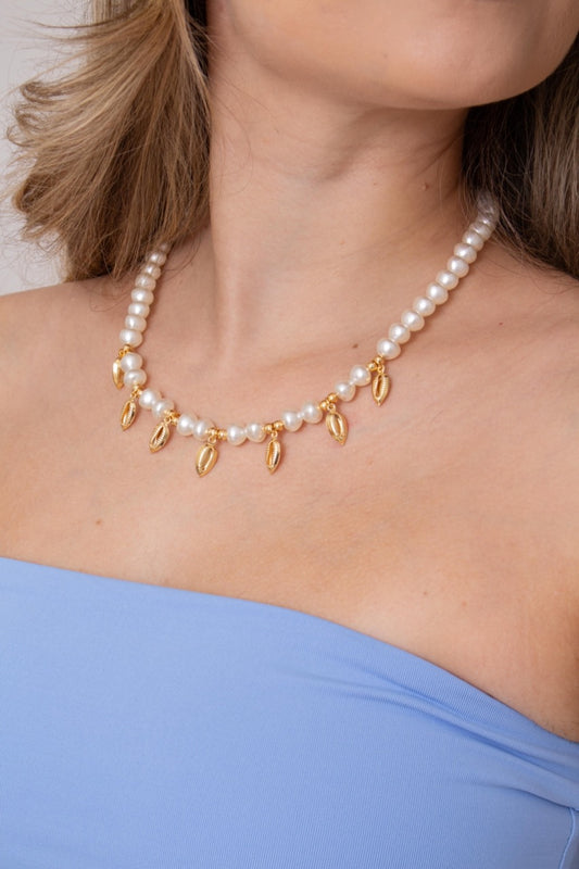 Colar com Conchinhas