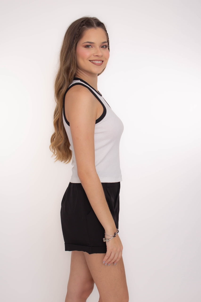 Regata Bicolor Branca Basic