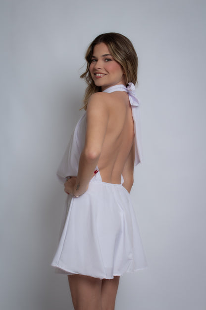 Macaquinho Calêndula Branco