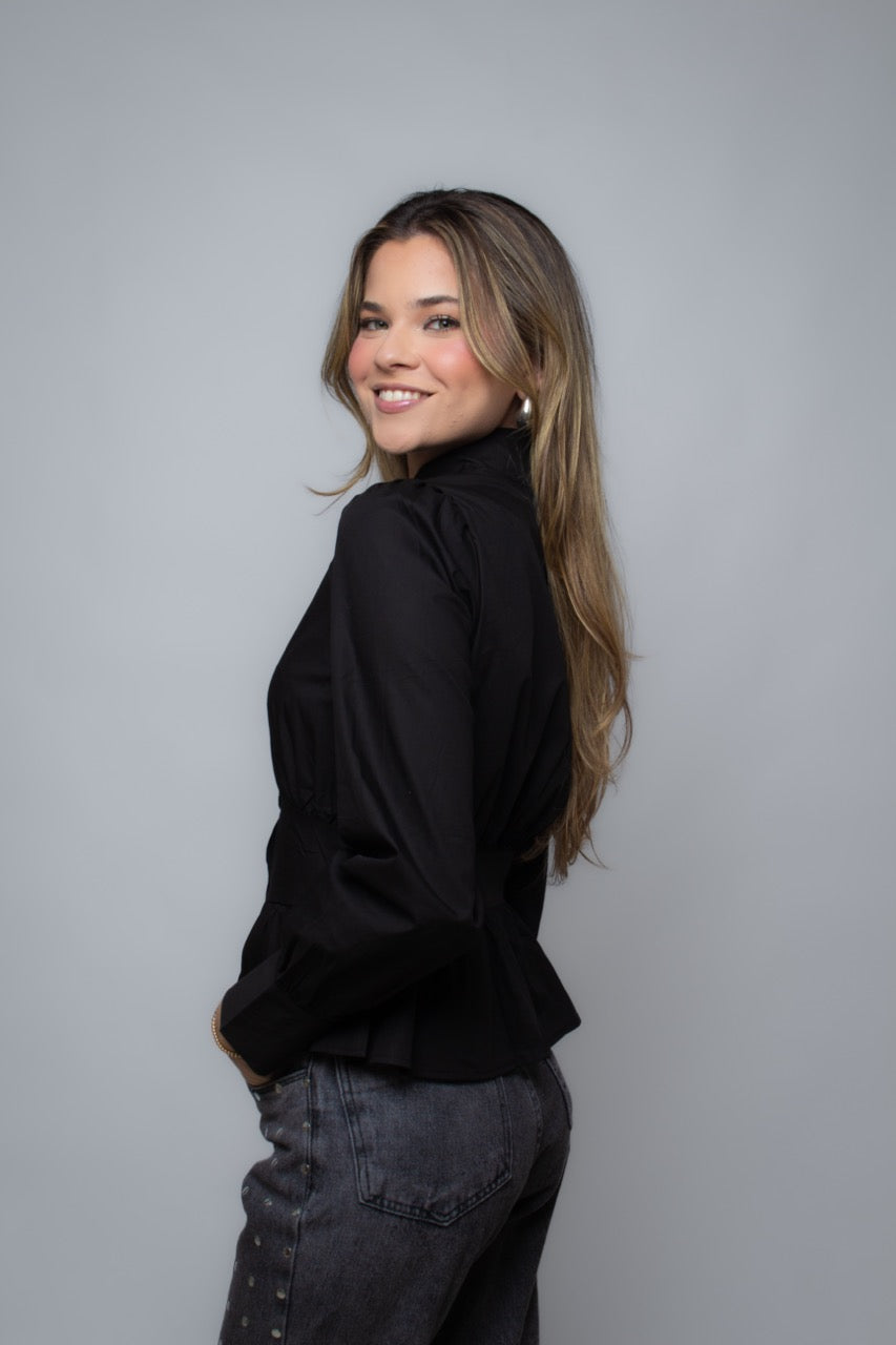 Camisa com gola Dance no More