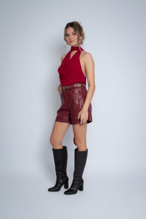 Blusa Marsala com Decote Senita - Image 3