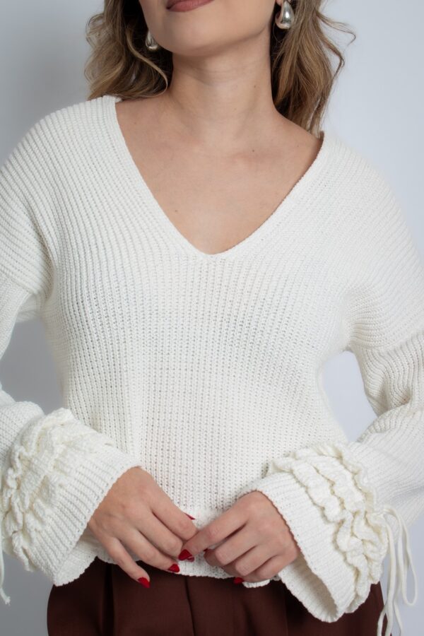 Tricô Off-white Oliveira - Image 5