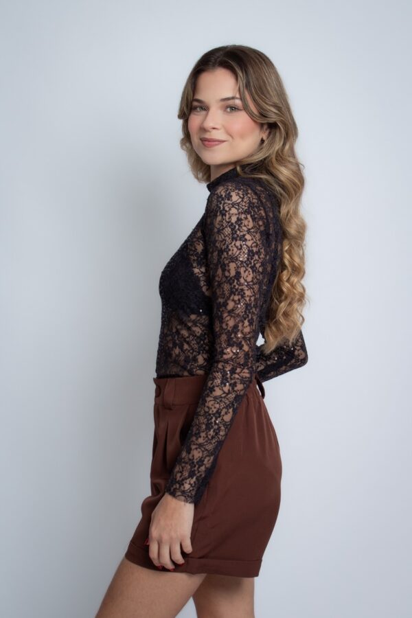 Blusa de Tule com paetê Gaura - Image 3
